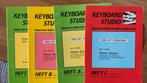 4 x keyboard studio. €12,00, Muziek en Instrumenten, Bladmuziek, Les of Cursus, Ophalen of Verzenden, Zo goed als nieuw, Keyboard