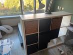 IKEA KALLAX open kast met 8 opbergbakken, Ophalen, Zo goed als nieuw