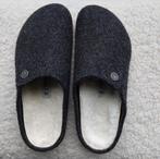 Birkenstock pantoffels antracite+voering maat 38, Zwart, Nieuw, Ophalen of Verzenden, Onbekend