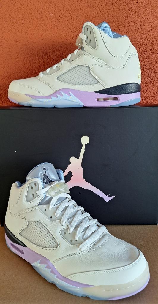 DJ KHALED x AIR JORDAN 5 "WE THE BEST - SAIL" (2022) - nieuw, Kleding | Heren, Schoenen, Wit, Nieuw, Ophalen of Verzenden, Sneakers of Gympen