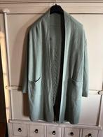 Lang vest, cardigan met gevlochten accenten, Kleding | Dames, Ophalen of Verzenden, Zo goed als nieuw, Groen