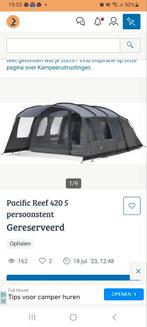 5 persoonstent Pacific reef 420, Caravans en Kamperen, Ophalen, Gebruikt, Tot en met 5