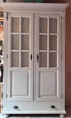 Witte authentieke kast, Gebruikt, 100 tot 150 cm, Ophalen of Verzenden, 150 tot 200 cm