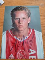 Foto 18  12 cm Tom de Mul Ajax Originele Handtekening, Verzamelen, Sportartikelen en Voetbal, Ophalen of Verzenden, Zo goed als nieuw