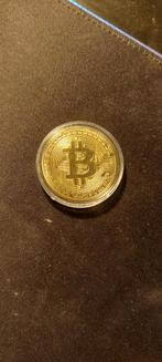 Bitcoin Munt in Hoesje, Ophalen of Verzenden, Goud, Losse munt