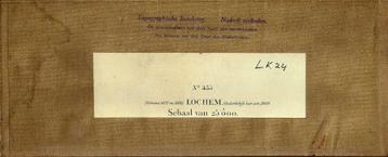 Topografische kaart - Lochem No 435 - Uitgave ? beschikbaar voor biedingen