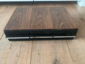 Opbergbox sunhing cassettebandjes cassette opberg retro beschikbaar voor biedingen