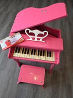 Hape Kinderpiano vleugel en krukje/ houten kinder piano, Ophalen, Gebruikt, Jongen of Meisje