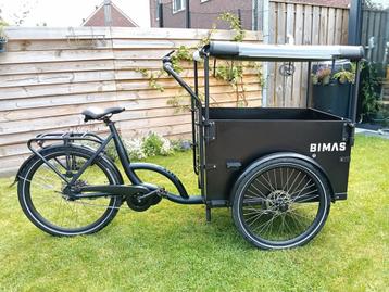 Bimas Hond/kind E-Bakfiets Premium 3.3 e Cargo  middenmotor  beschikbaar voor biedingen