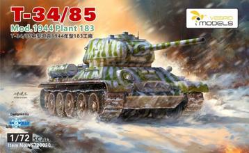 ROWASP | VESPID Models 1/72 T-34/85 Model 1944 Plant 183 NEW beschikbaar voor biedingen