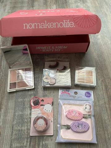 Japanse /Koreaanse makeup en haarproducten nomakenolife box beschikbaar voor biedingen