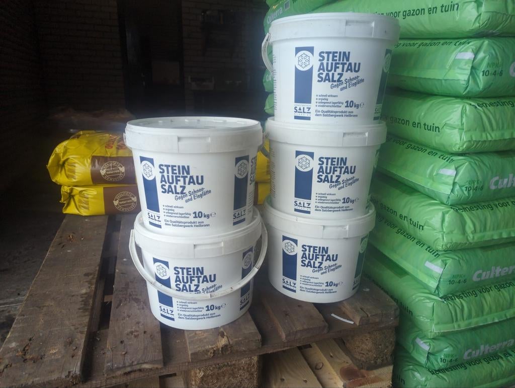 Strooizout 10 kg, Ophalen, Zo goed als nieuw