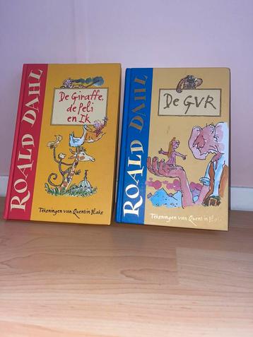 Kinderboeken Roald Dahl de GVR & De giraffe, de peli en ik beschikbaar voor biedingen