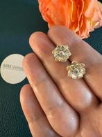 R059/Prachtige Zilveren BLOEM oorbellen, Gebruikt, Verzenden, X, Zilver