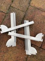 12 RVS Plankendragers (6 links, 6 rechts), Gebruikt, Minder dan 25 mm, Overige typen, Ophalen of Verzenden