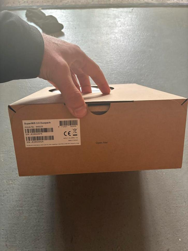 KPN SuperWifi 2 - Nieuw in doos (2 stuks), Computers en Software, WiFi-versterkers, Nieuw, Ophalen of Verzenden