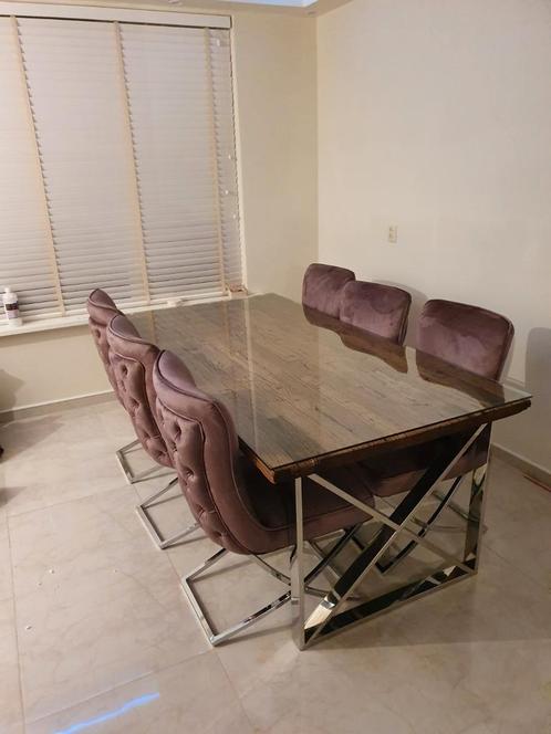 Eric kuster style, Huis en Inrichting, Complete eetkamers, Zo goed als nieuw, Ophalen