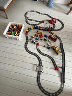 uitgebreide set Duplo elektrische trein, brandweer, tankauto, Kinderen en Baby's, Speelgoed | Duplo en Lego, Ophalen, Zo goed als nieuw
