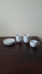 Royal Copenhagen 5 kopjes en schotel blue line Grethe Meyer, Huis en Inrichting, Keuken | Servies, Ophalen of Verzenden, Zo goed als nieuw