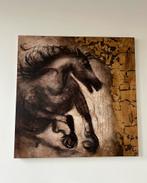 Canvas schilderij paard, Ophalen of Verzenden