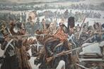 Hollandse infanterie bij de bruggen over de Berezina, 1812, Antiek en Kunst, Ophalen, Geschiedenis