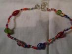uit glas kraaltjes 23 cm lang, Sieraden, Tassen en Uiterlijk, Ophalen of Verzenden, Nieuw, Overige materialen, Met bedels of kralen