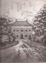 Midwolda Ennemaborg tekening Sievers 50 / 60er jaren, Antiek en Kunst, Kunst | Tekeningen en Foto's, Ophalen of Verzenden