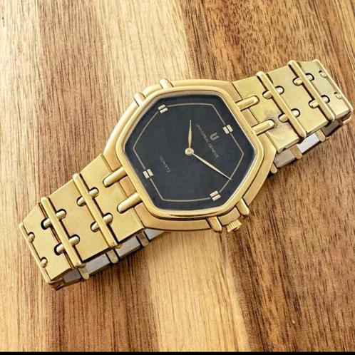 Universal Geneve N.O.S. Quartz Verguld 18k – 34 mm Incl.doos, Sieraden, Tassen en Uiterlijk, Horloges | Heren, Zo goed als nieuw