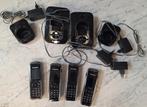 Panasonic Draadloze Telefoons - 4 Handsets, Ophalen of Verzenden, Gebruikt, 4 handsets of meer