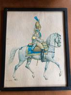 Mooi aquarel ? Wolfgang Tritt Keizerlijke garde Napoleon?, Ophalen of Verzenden