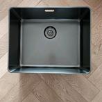 Nieuwe in doos Caressi spoelbak gun metal 51,5x41,5x20,5cm., Ophalen