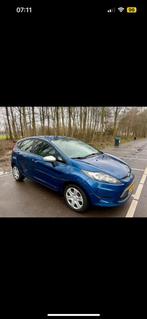 Ford Fiësta 1.25 44KW 5DR 2009 blauw NAP AIRCO, Voorwielaandrijving, Stof, 4 cilinders, Blauw