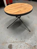 Taek houte bijzettafel, Ophalen, Hout, Minder dan 55 cm