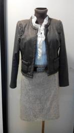 Supertrash kort jasje mt 40 taupe/bruin met goudglans, Maat 38/40 (M), Ophalen of Verzenden, Zo goed als nieuw, Jasje