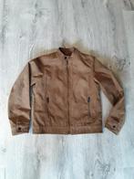 Jack & Jones jas bikerjas bruin maat 152 in nieuwstaat, Kinderen en Baby's, Kinderkleding | Maat 152, Ophalen of Verzenden, Zo goed als nieuw
