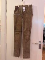 DNA amsterdam Suède broek taupe - Maat M, Kleding | Dames, Maat 38/40 (M), DNA, Overige kleuren, Ophalen of Verzenden