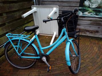 Leuke Turquoise Batavus opoefiets 