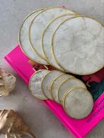 Shell schelp onderzetters!, Ophalen of Verzenden, Zo goed als nieuw, Glas of Kopje