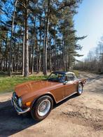 Triumph TR6 2.5 1976 Bruin, Auto's, Beige, Overige bekleding, 2498 cc, Handgeschakeld