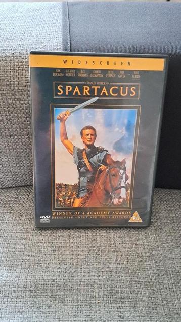Dvd  SPARTACUS   ,widescreen uitgave,  beschikbaar voor biedingen