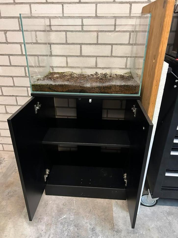 Superfish Scaper 90 met juwel kast, Dieren en Toebehoren, Vissen | Aquaria en Toebehoren, Zo goed als nieuw, Leeg aquarium, Ophalen