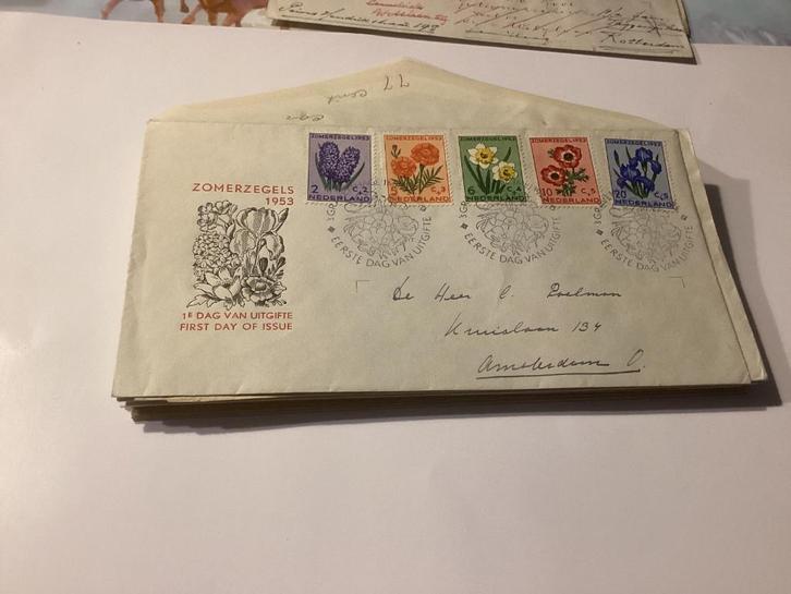 No6801 E13 open klep gelopen Amsterdam Heb ook Albums voor, Postzegels en Munten, Postzegels | Eerstedagenveloppen, Onbeschreven