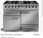 🔥Luxe Fornuis Falcon 110 cm RVS 5 pits 3 ovens, Witgoed en Apparatuur, Fornuizen, 60 cm of meer, 5 kookzones of meer, Vrijstaand
