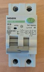 Noark Aardlekautomaat 1-polig+nul 20A B-kar 300mA, Ophalen of Verzenden, Zo goed als nieuw, Schakelaar