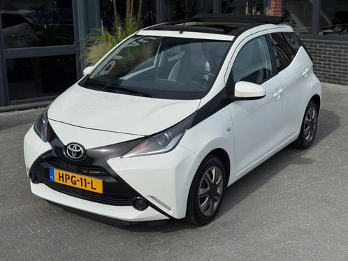 Toyota Aygo 1.0 12V Vvt-i 5DRS Automaat 2016 Open Dak!, Auto's, Toyota, Bedrijf, Aygo, Airconditioning, Android Auto, Apple Carplay
