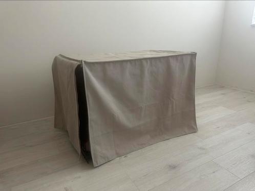 Ador hondenbench: 92x57x64 inclusief zandkleurig bench hoes, Dieren en Toebehoren, Hondenbenches, Zo goed als nieuw, Ophalen