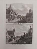 348-349 / Stadhuis en Broerekerk te Sneek, Antiek en Kunst, Ophalen of Verzenden