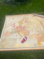 Oude Schoolkaart Europa, Antiek en Kunst, Antiek | Schoolplaten, Ophalen, Aardrijkskunde