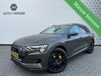Audi e-tron e-tron 55 quattro advanced 95 kWh PANO Matzwart, Automaat, 95 pk, 43 €/maand, Wit