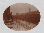 Amsterdam oude foto Ceintuurbaan/ Ferdinand bolstraat sneeuw, Ophalen of Verzenden, Voor 1920, Noord-Holland